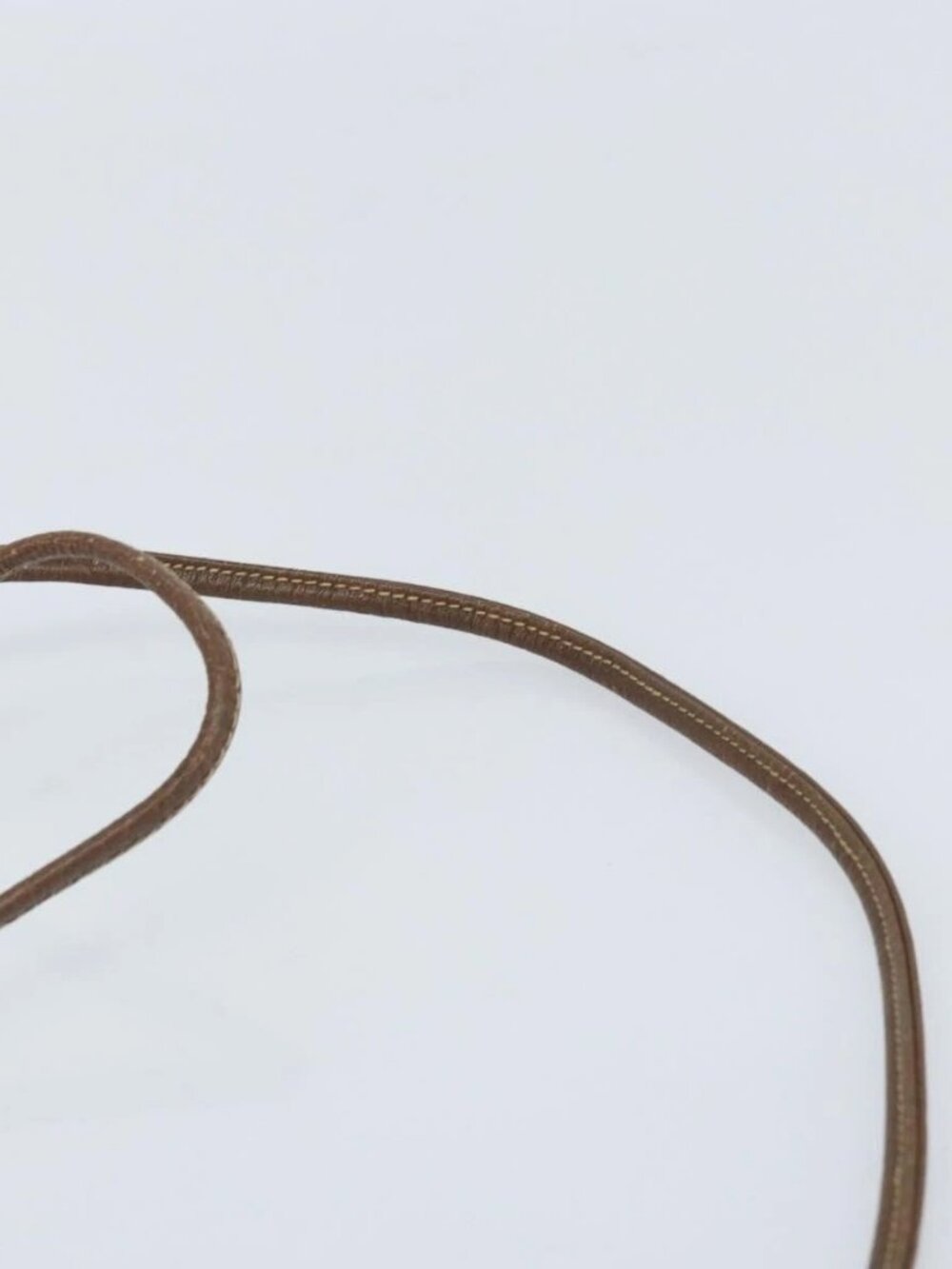 GUCCI GG Supreme Web Sherry Line Bag PVC Beige Gold 007 58 6112 Auth LNZ553 - Picture 9 of 16